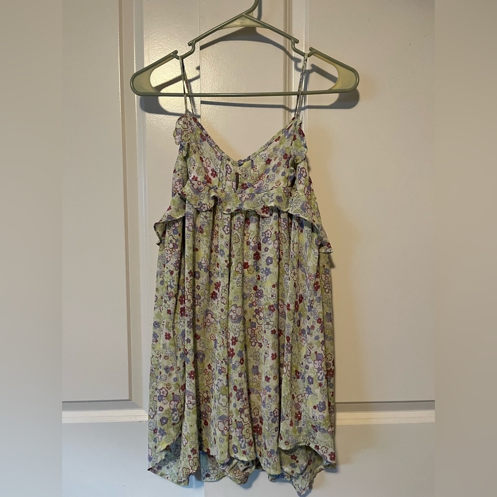 Urban Outfitters Pastel Floral Top